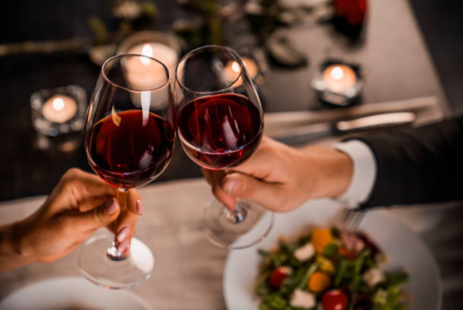 Una parella sopant en Sant Valentí