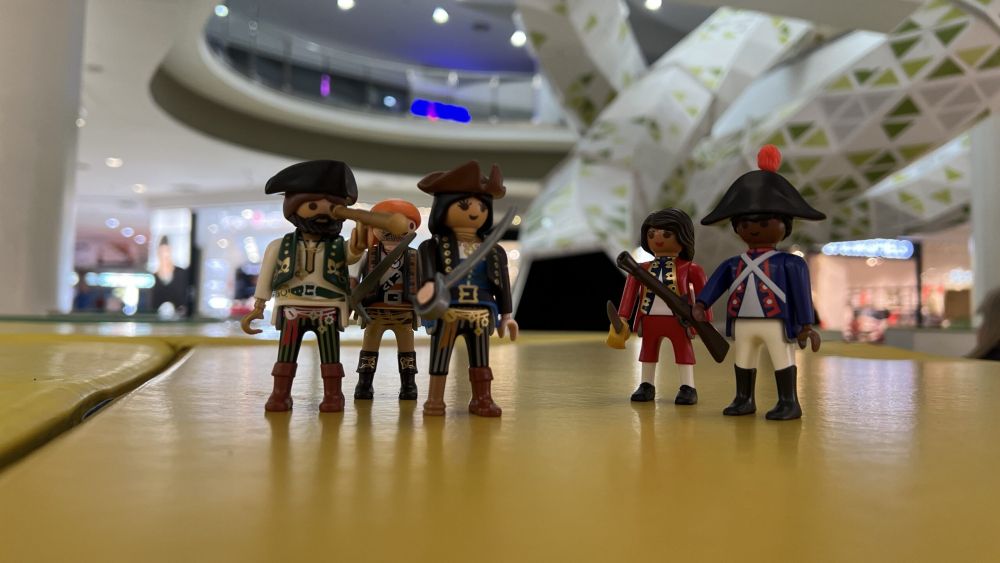 Aventura pirata de Playmobil en el centro comercial l'Aljub