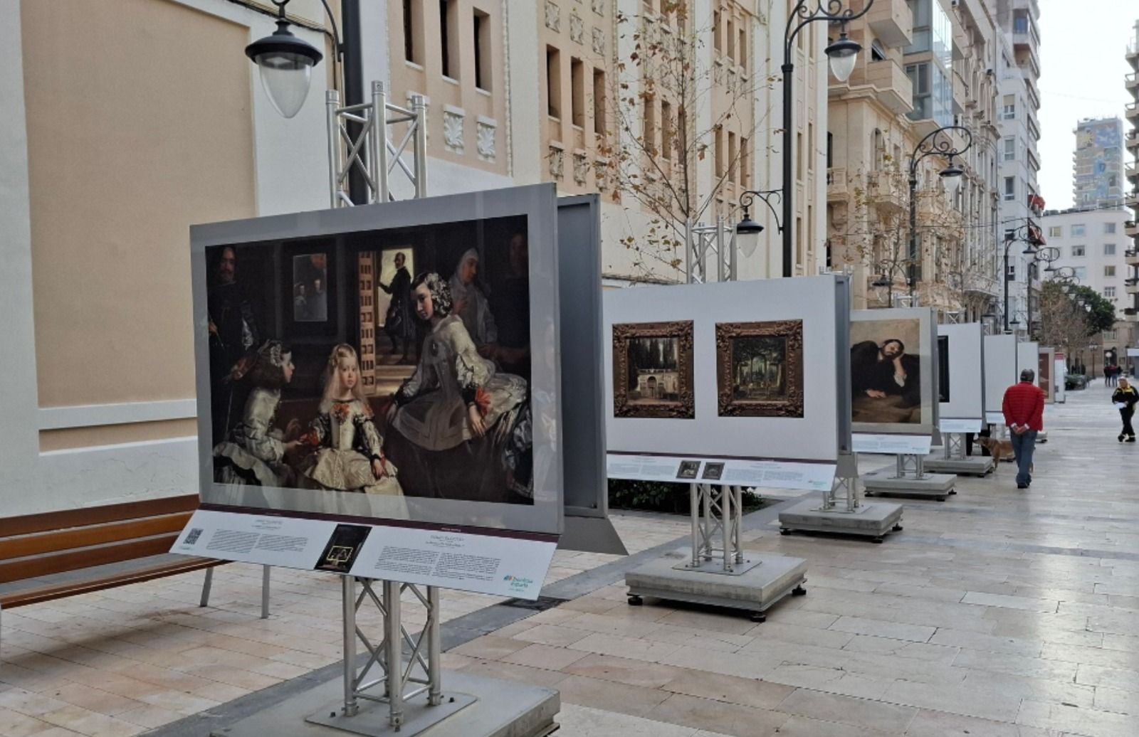 Exposición del Prado en las calles de Alicante