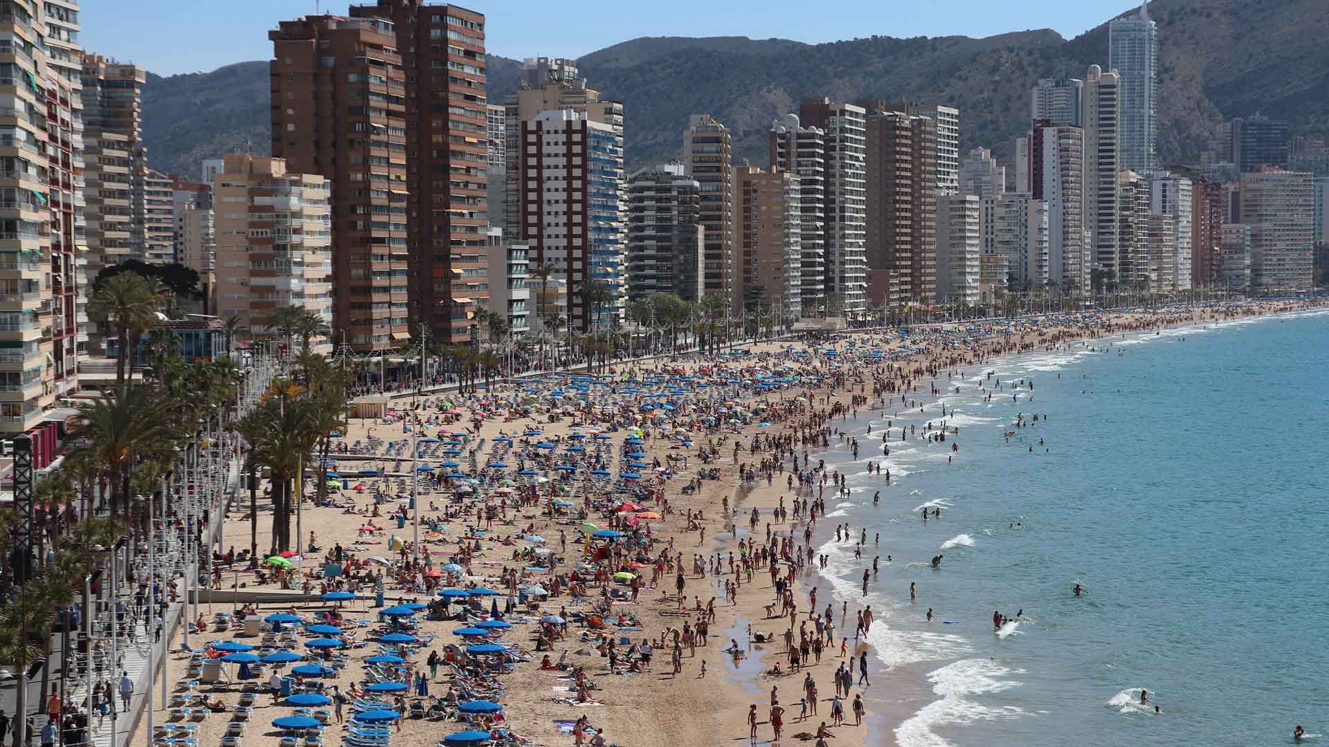 Platja de Llevant de Benidorm