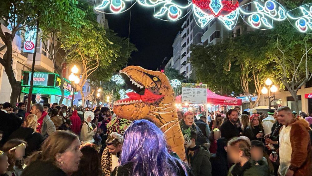 Carnaval de Alicante en La Rambla