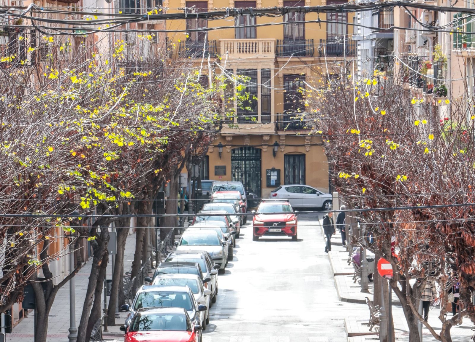 Un carrer d'Elda