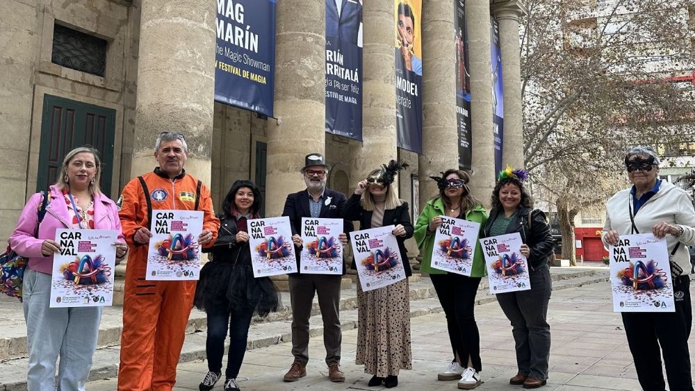 Presentación de la campaña de comercio en Carnaval