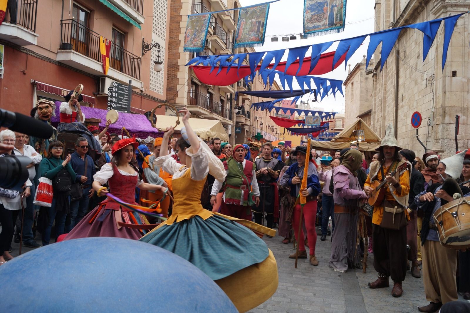 Espectáculo de danza en el Mercado Medieval de Orihuela