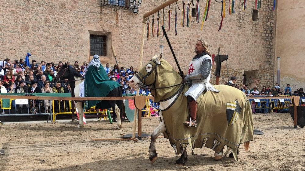 Torneo de caballeros en el Mercado Medieval de Orihuela