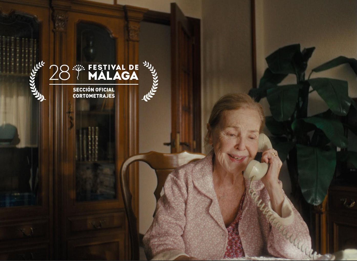 Cartell del curt 'Maruja' en el Festival de Cinema de Màlaga