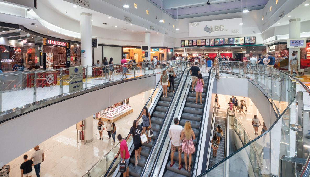 Centro comercial L'Aljub en Elche