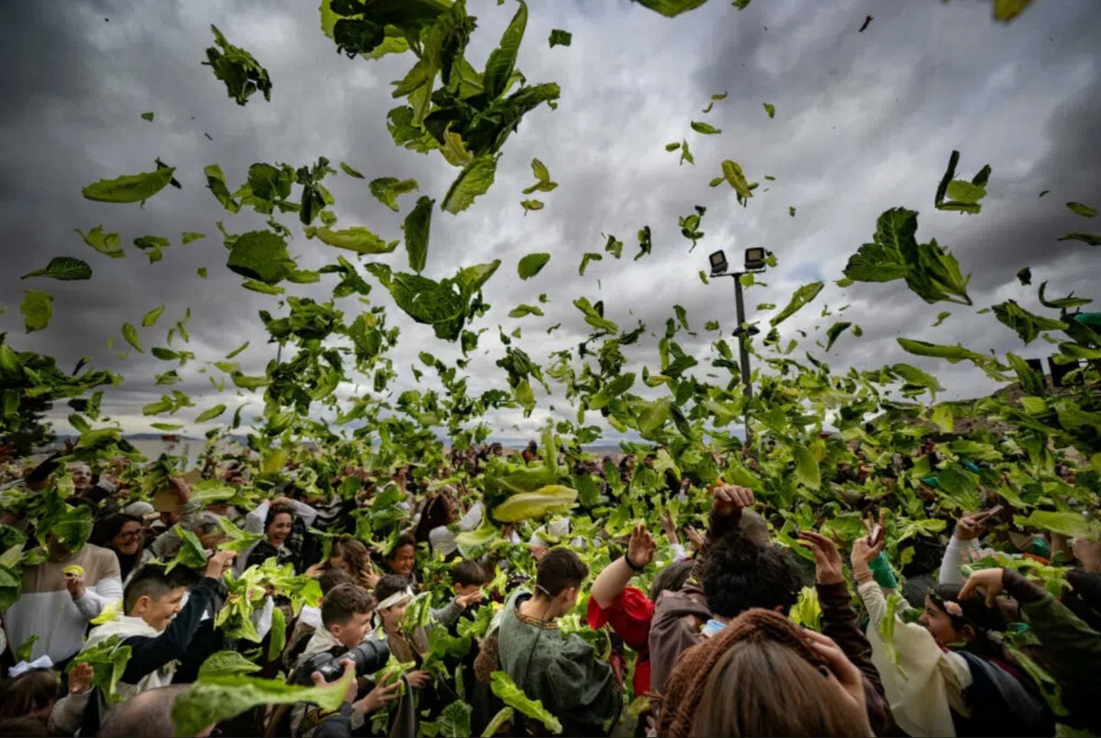 Batalla dels Encisams en les Festes de l'Edat mitjana (Foto: Julio Palmer Martí)