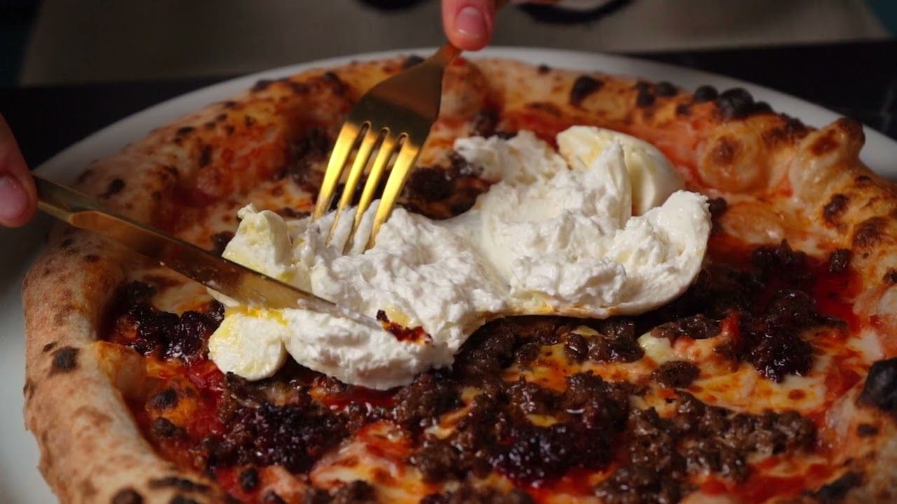 Pizza de la pizzeria de Alicante Che Ragazzi