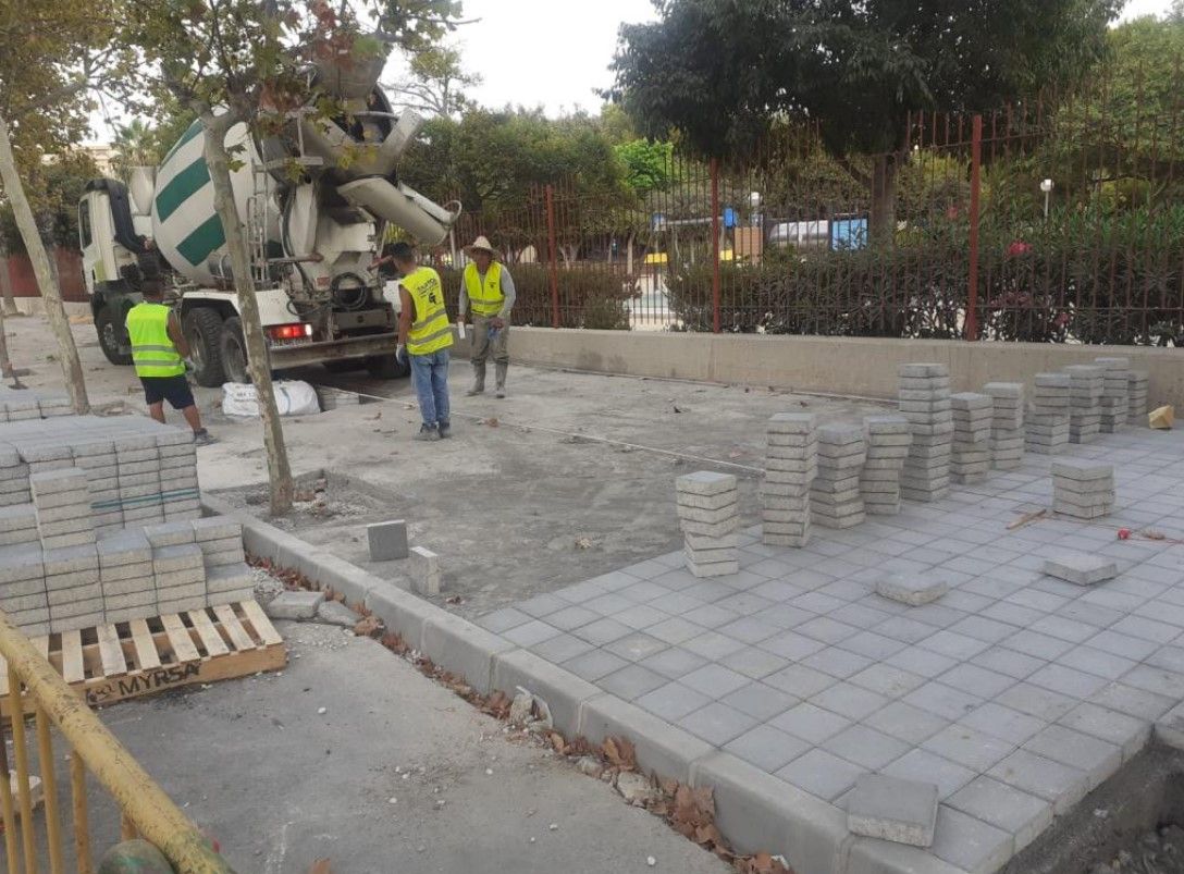 Obres d'accessibilitat en la zona nord d'Alacant