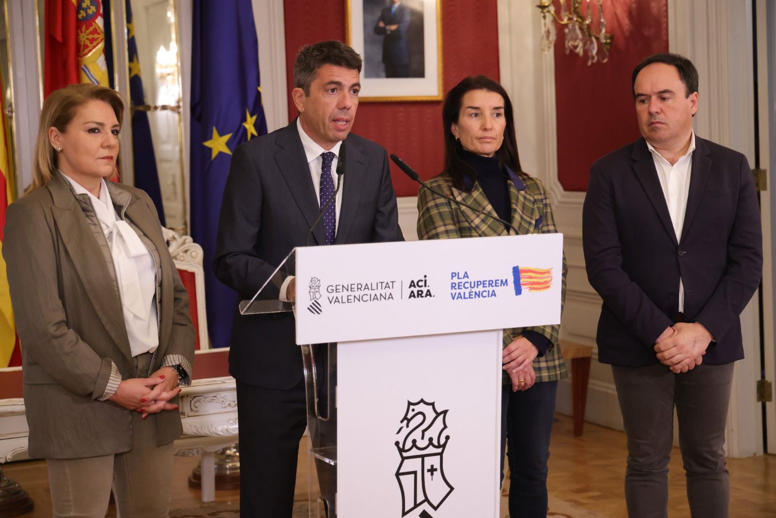 Carlos Mazón anuncia l'acord de Pressupostos 2025 entre PP i Vox