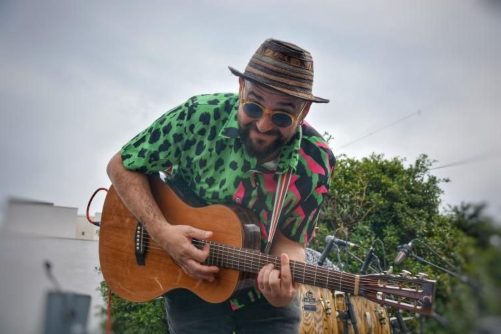 Billy Mandanga en un concierto en Alicante