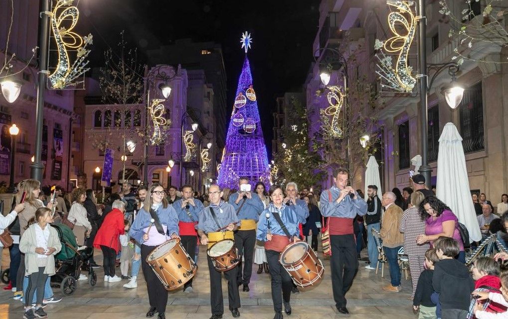 Luces de Navidad en Alicante