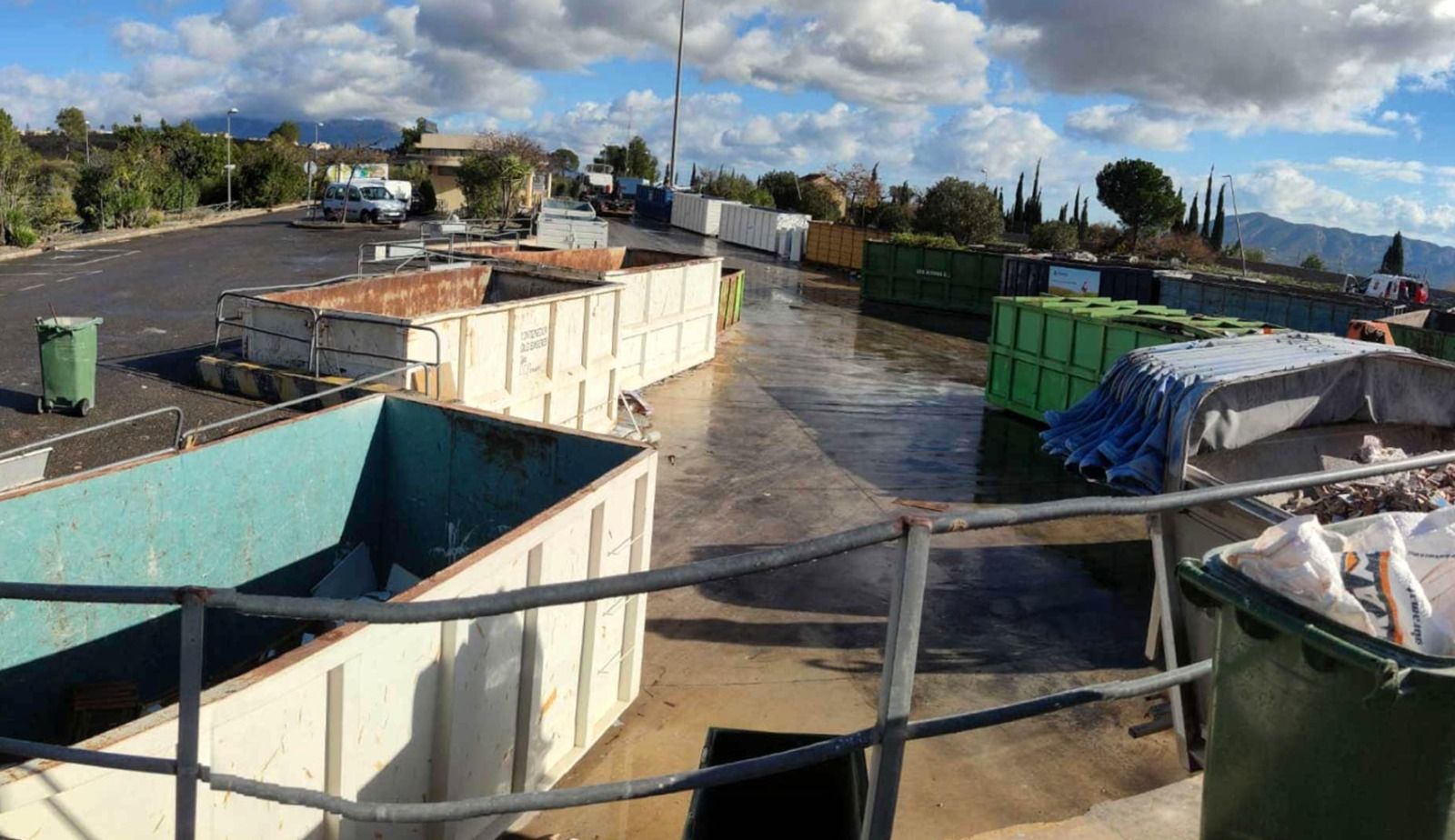 Contenidors de l'Ecoparc de Benidorm
