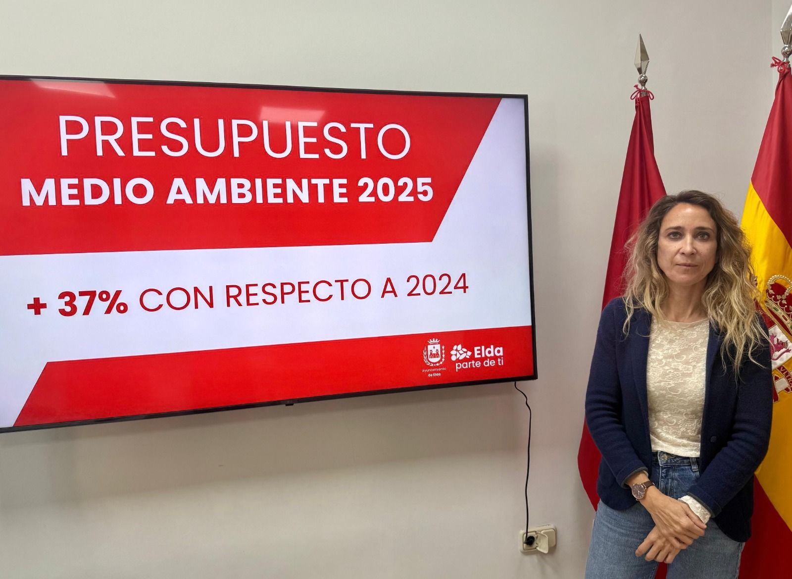 Presentació del pressupost de Medi Ambient a Elda
