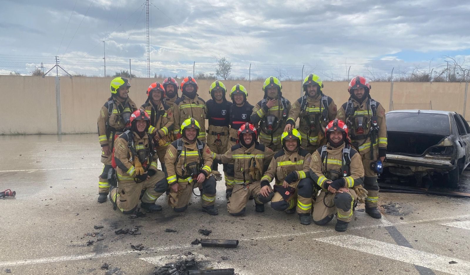 Plantilla de bombers del SPEIS d'Alacant