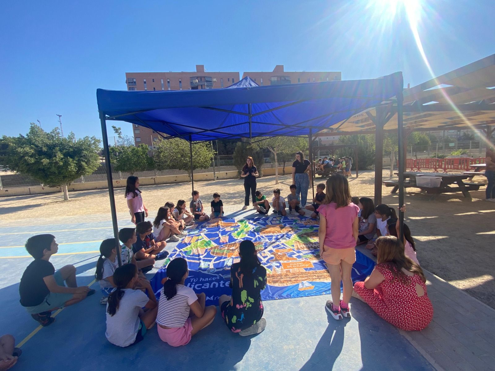 Talleres de educación ambiental en colegios de Alicante