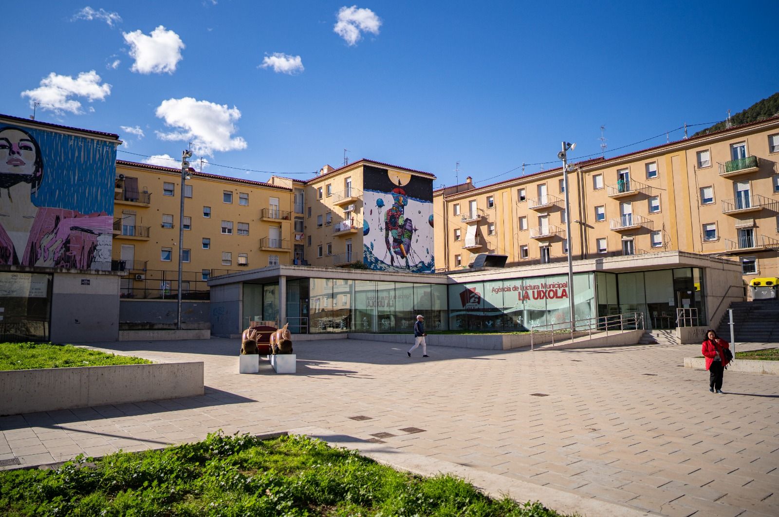 Plaça Enric Valor a Alcoi