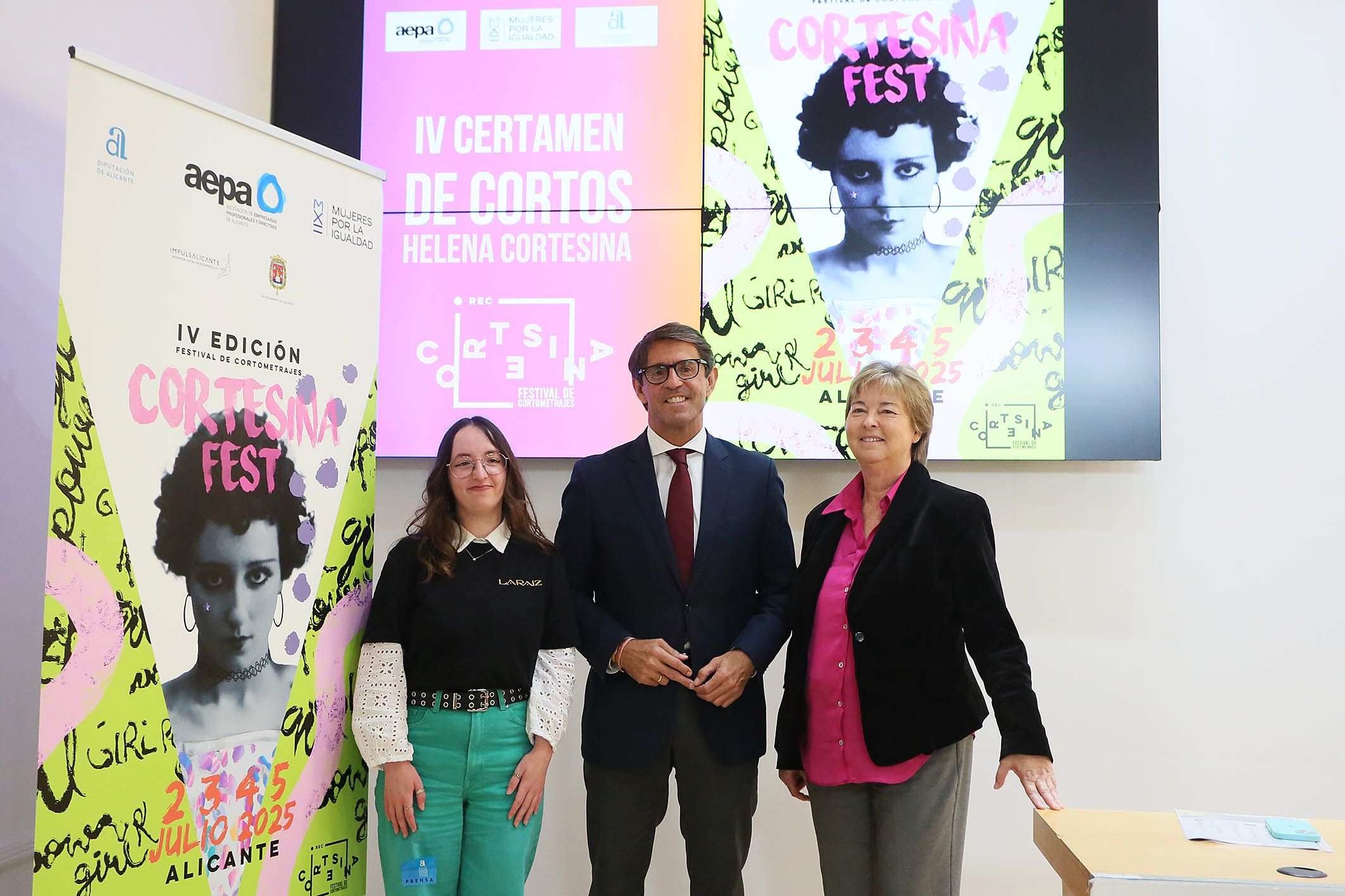 Presentación del festival de cortos Cortesina 2025