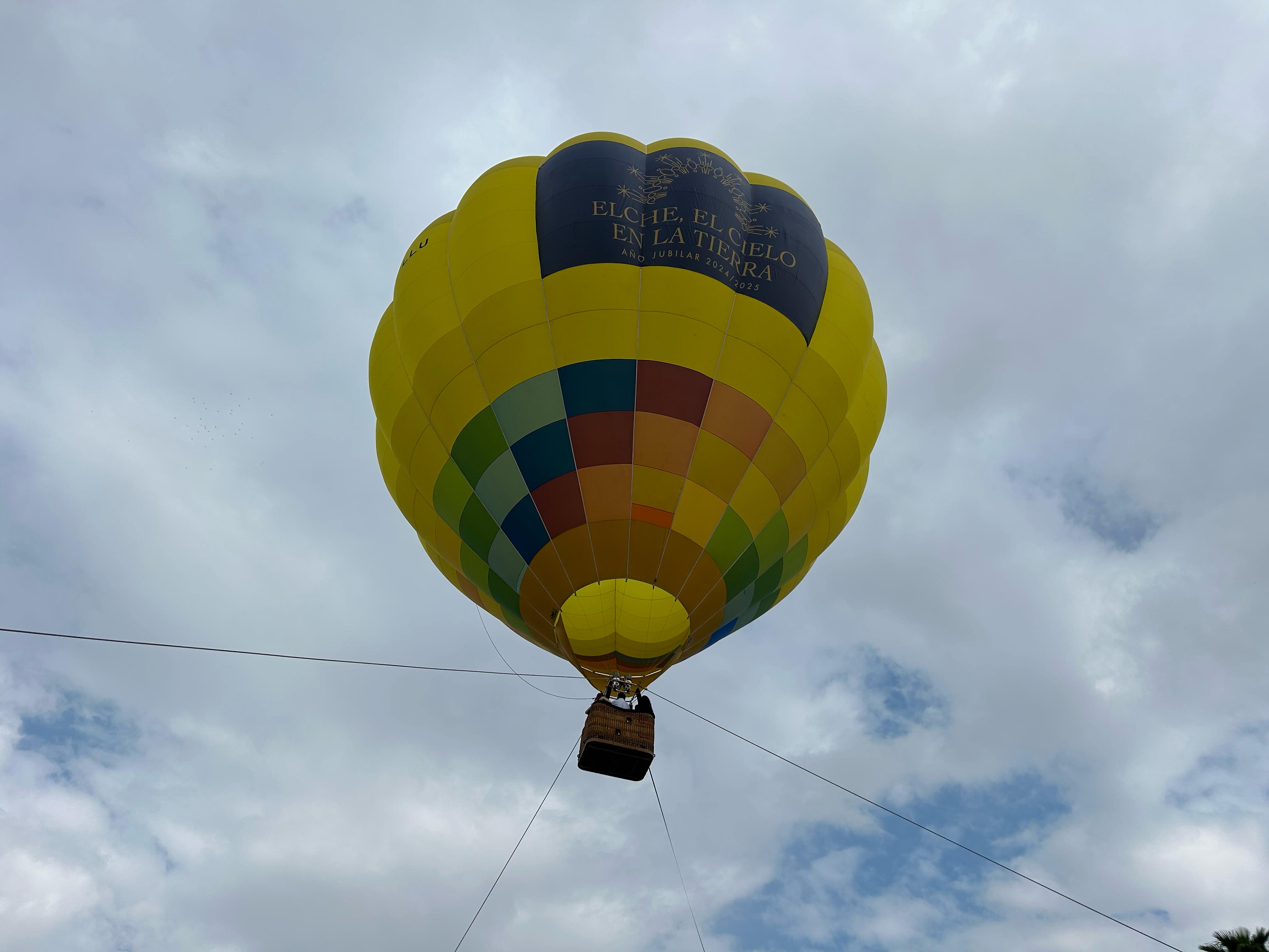 Globus aerostàtic a Elx
