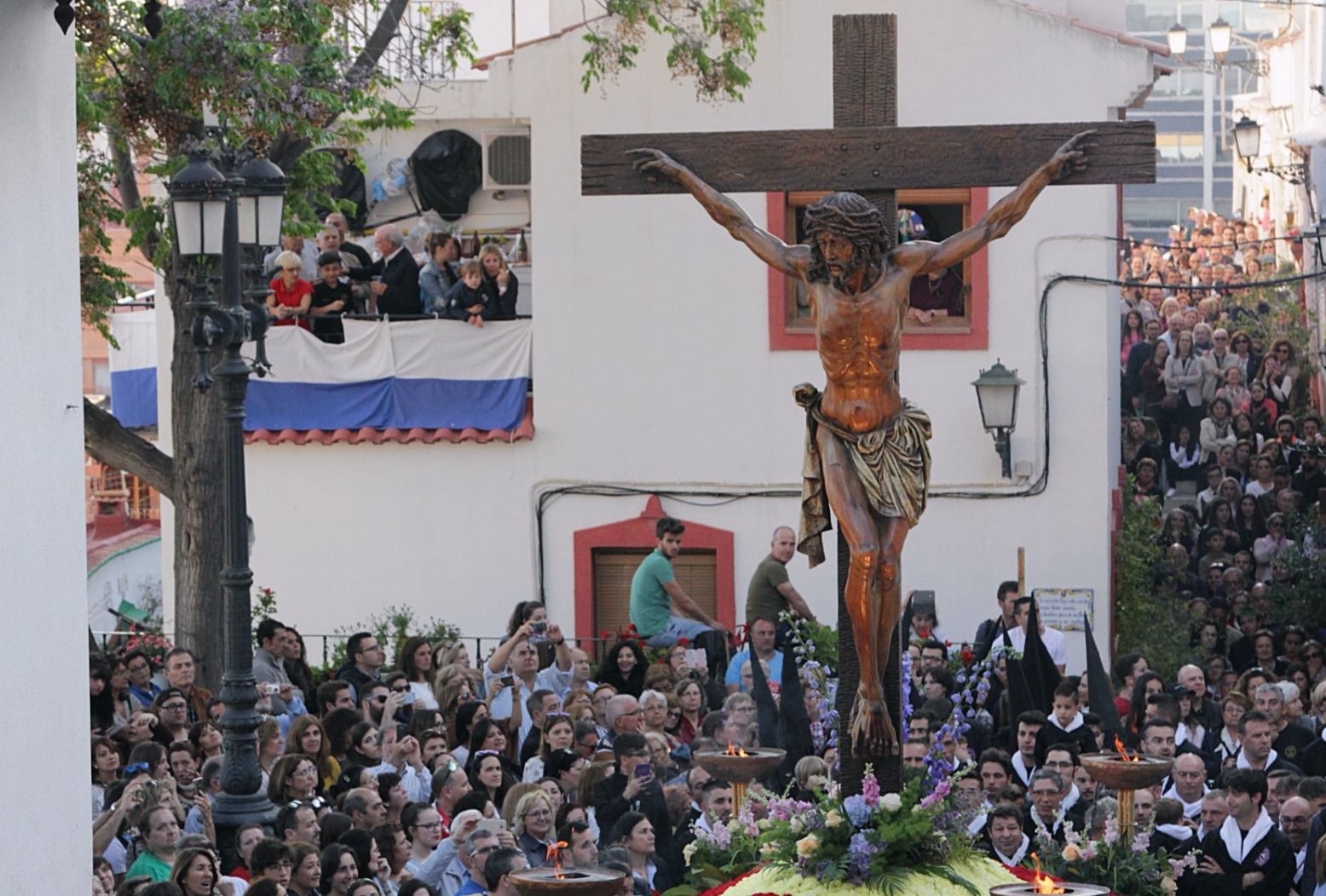 Descens de Santa Creu a Alacant (Foto: Festa i tradició d'Alacant)