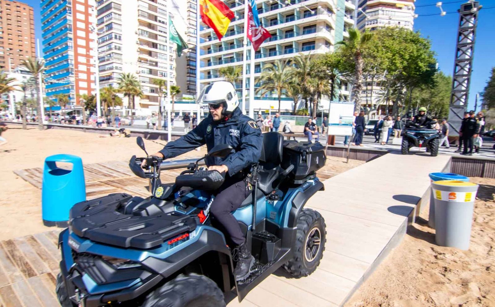 Nous quads de la Policia Local de Benidorm