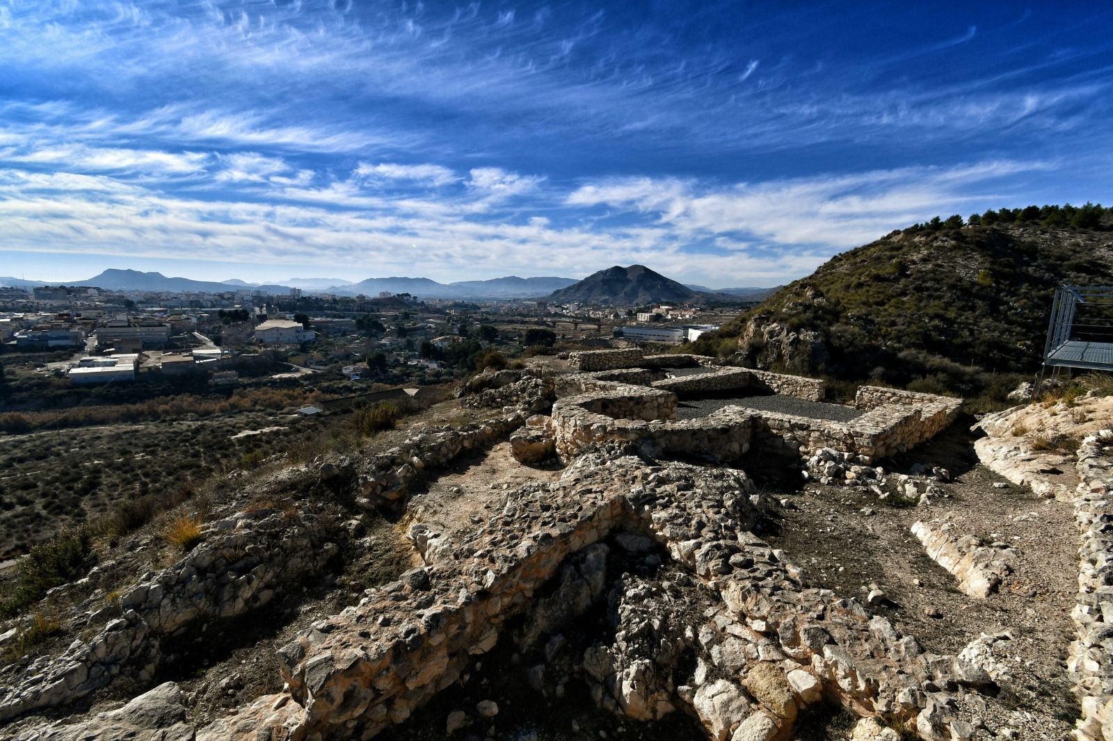 Poblado iberromano de El Monastil en Elda