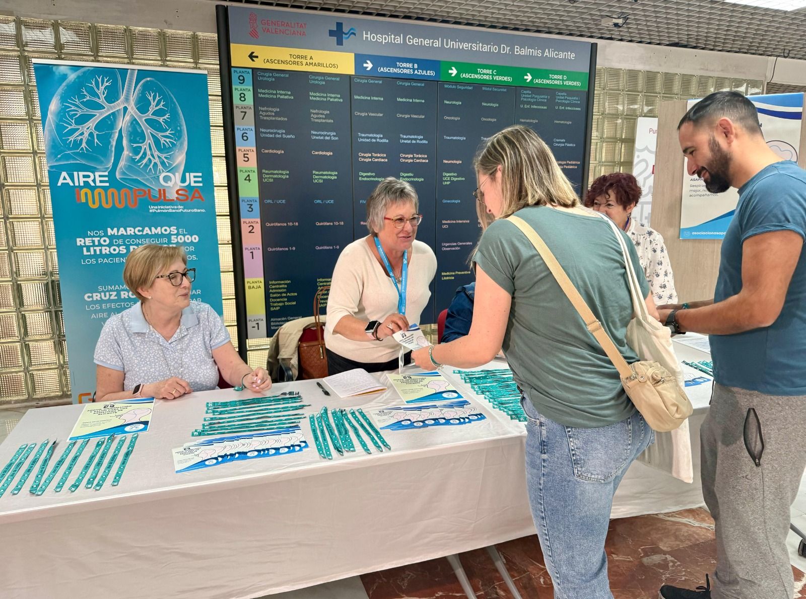 Campanya de sensibilització de l'asma greu a l'Hospital d'Alacant