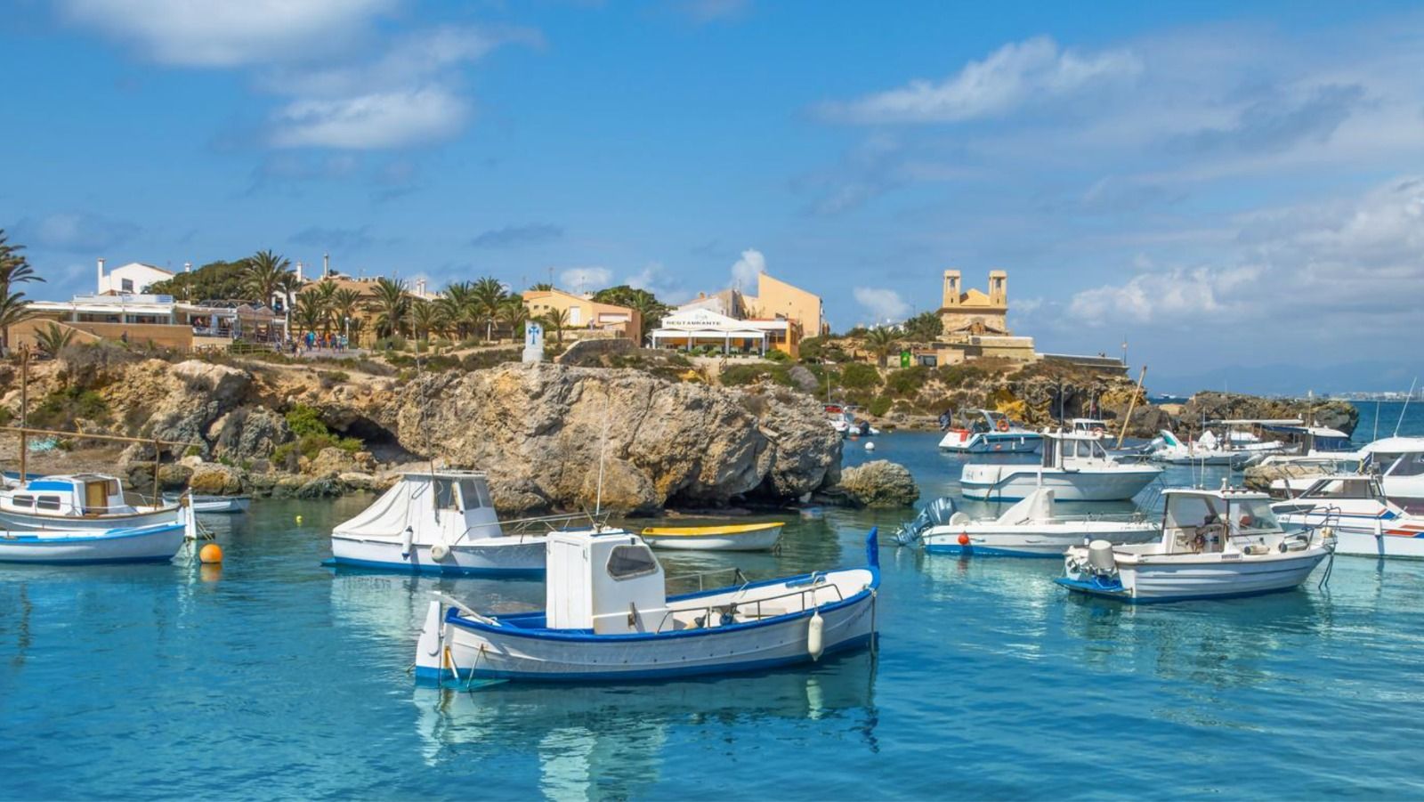 Puerto de la isla de Tabarca