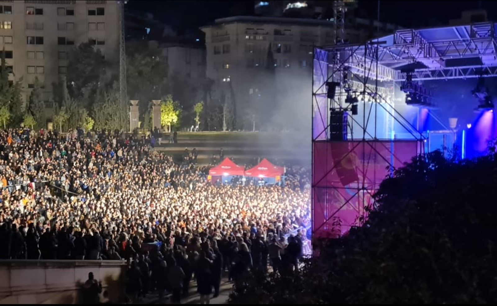 Escenari de l'Euro Club de Benidorm