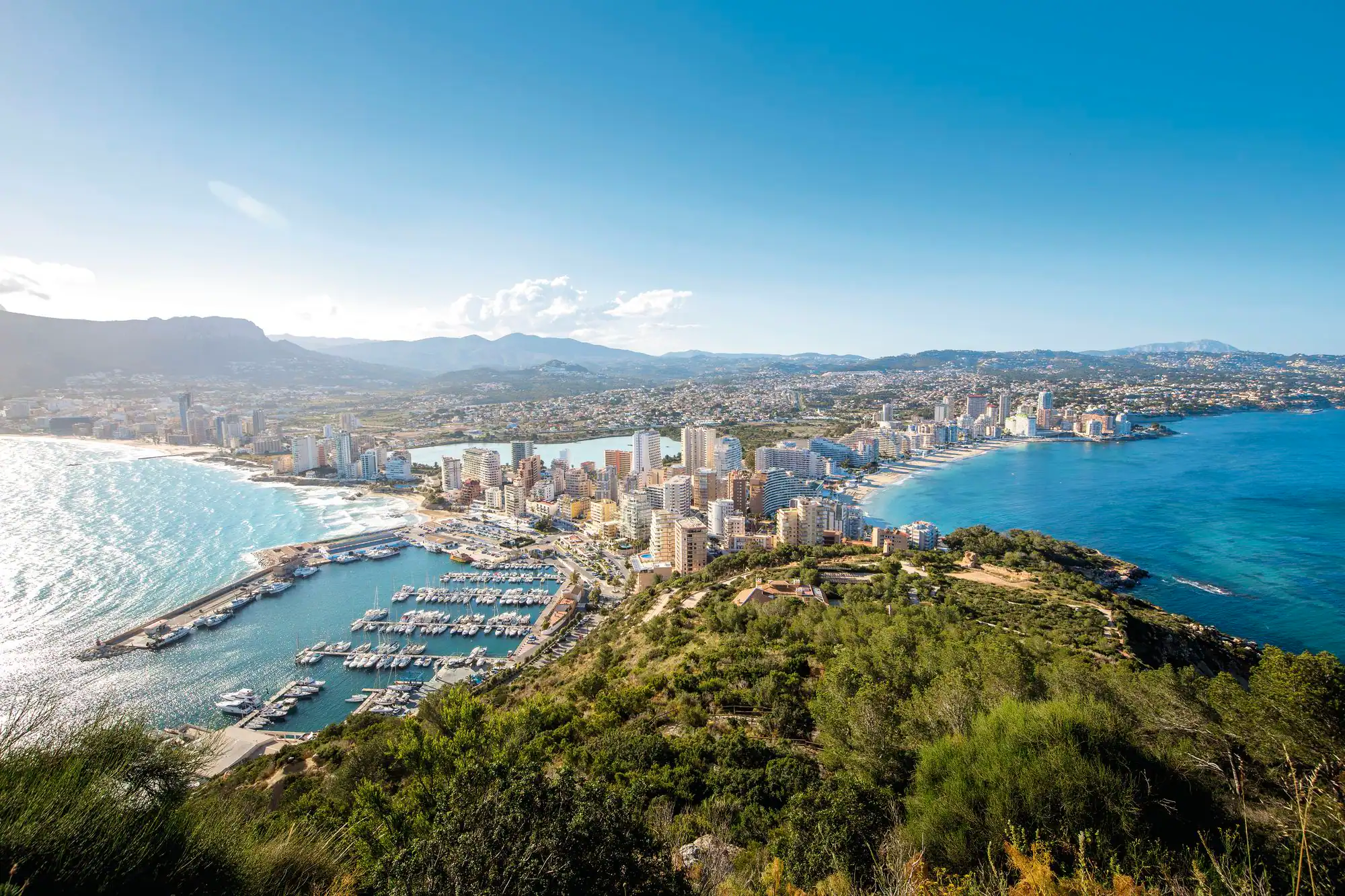 Calp des del Penyal d'Ifach