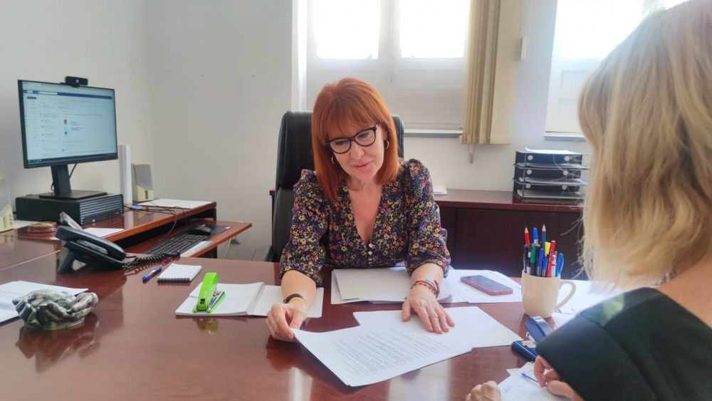 La concejala de Servicios Sociales Begoña León La concejala de Servicios Sociales Begoña León