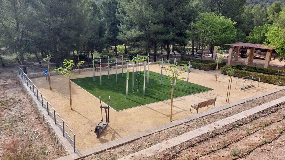 Zona deportiva de l'Avaiol en el término municipal de Petrer Zona deportiva de l'Avaiol en el término municipal de Petrer
