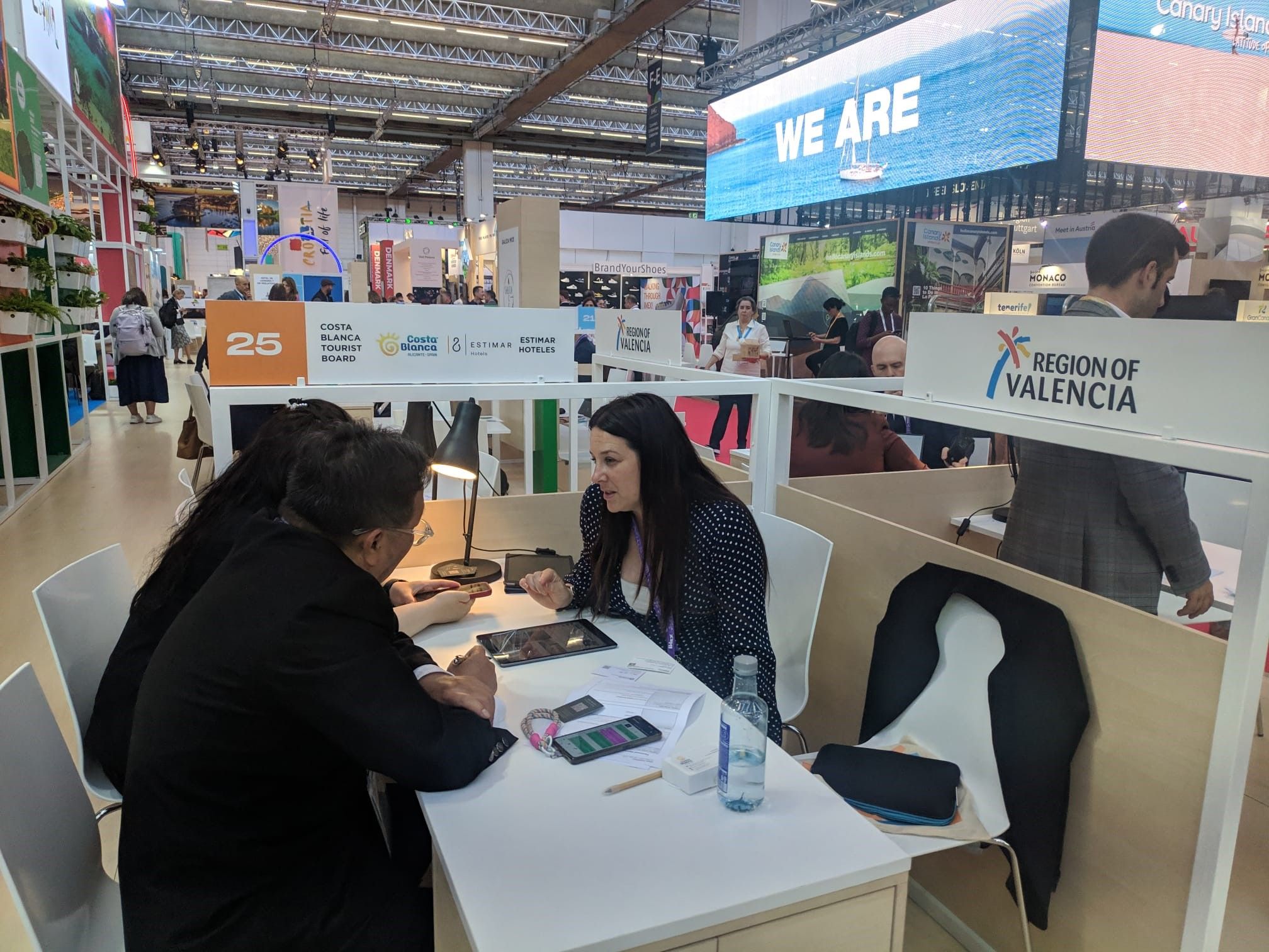 Stand de la Comunitat Valenciana en la feria IMEX de Frankfurt