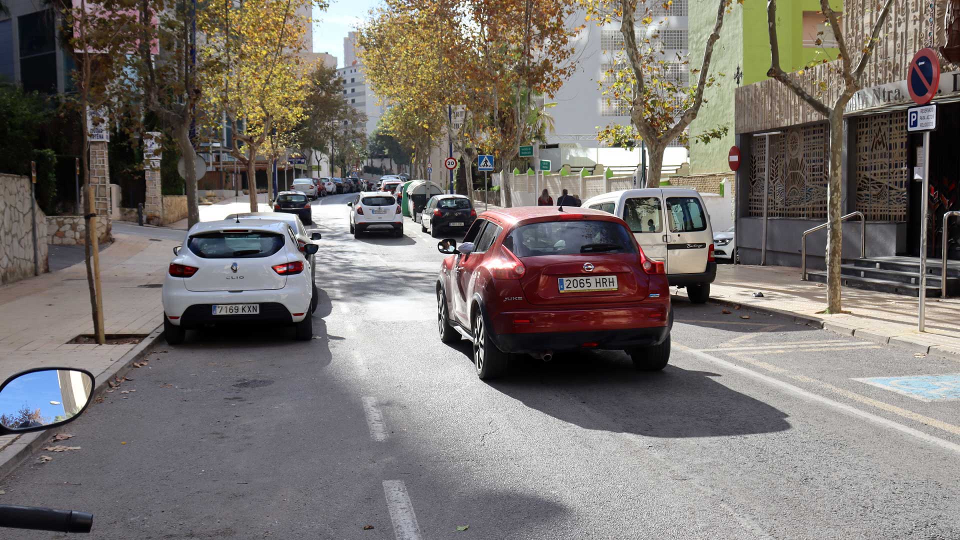Avenida Montecarlo en Benidorm