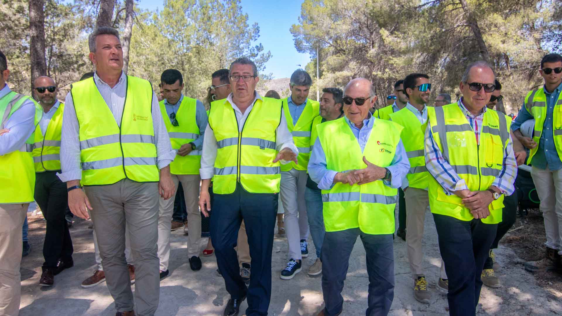 Visita del conseller Martínez Mus a Benidorm