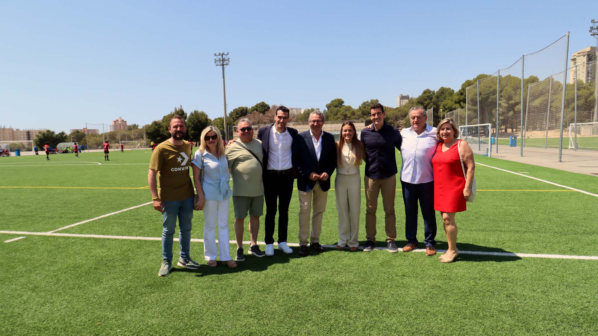 Nous camps de futbol de la Ciutat Esportiva Guillermo Amor