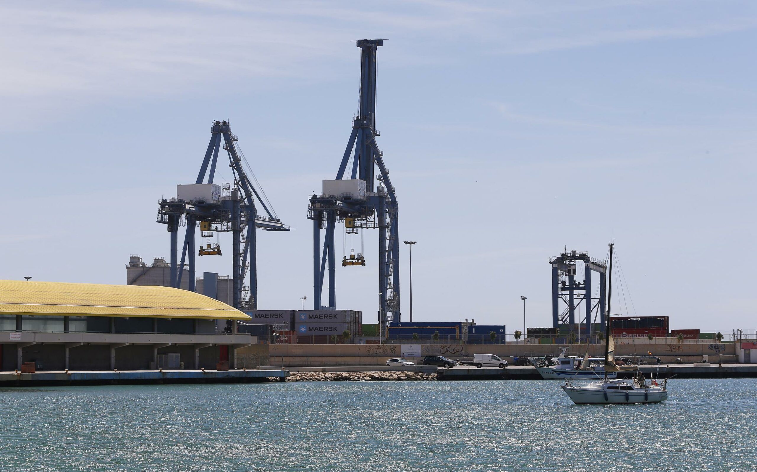 Grúas del Puerto de Alicante
