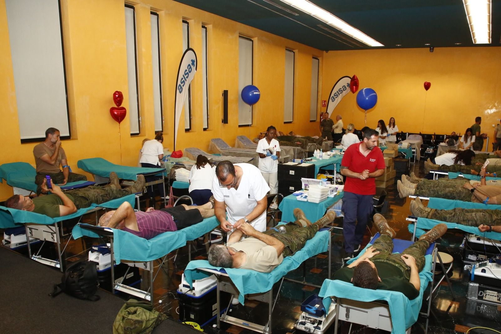 Maratón de donación de sangre en el Marq
