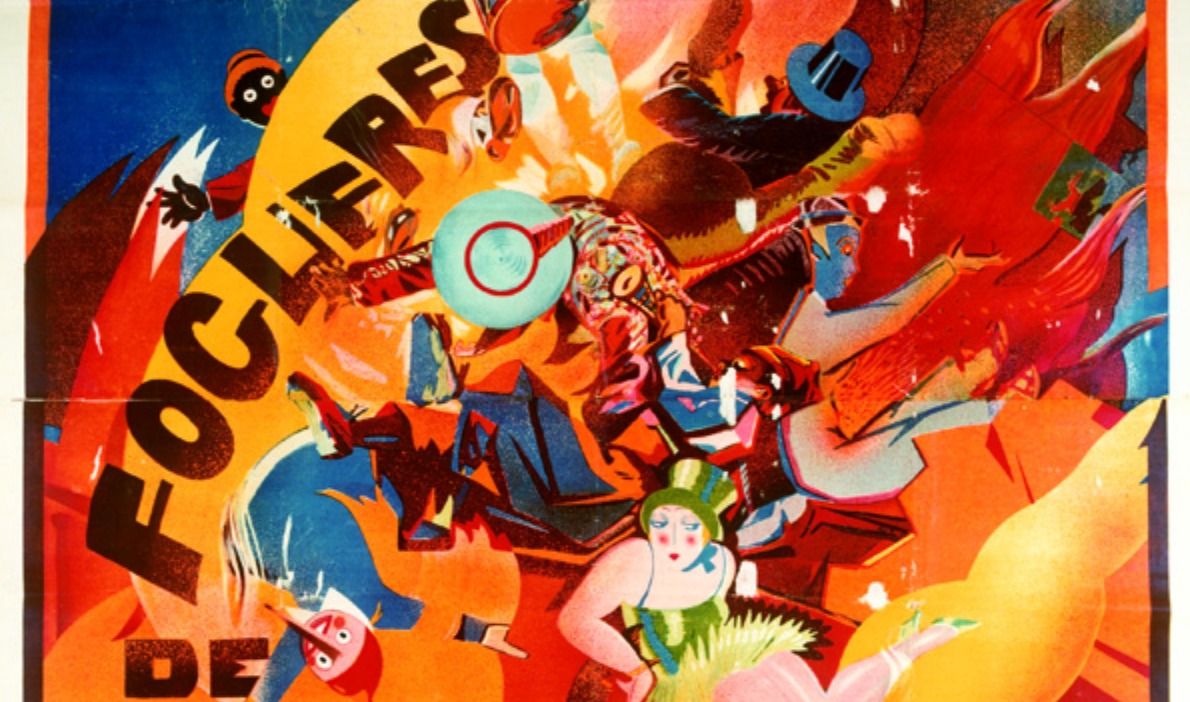 Cartell de les Fogueres de 1928