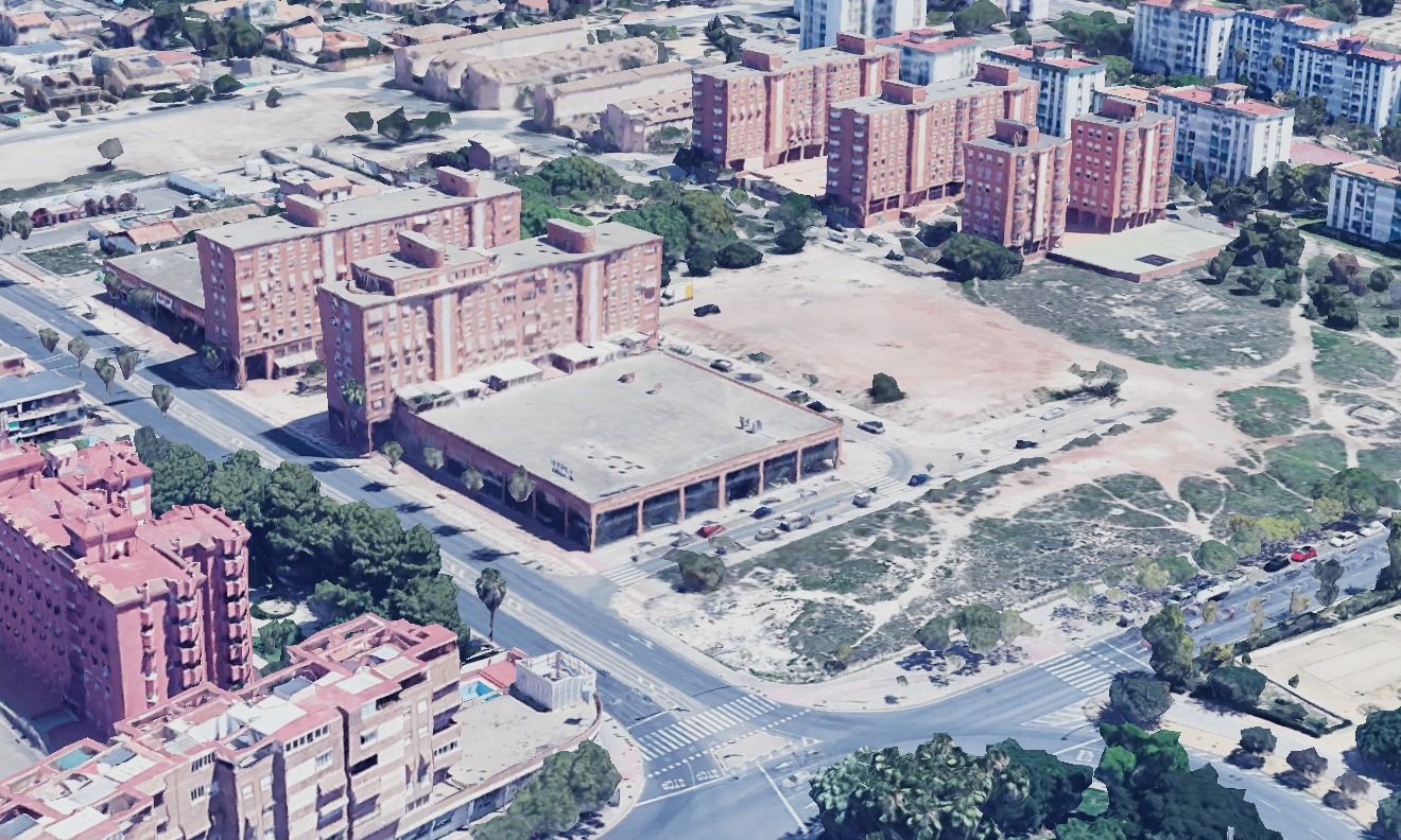 Zona de 'expansión' de Alicante entre avenida de Novelda y Vía Parque