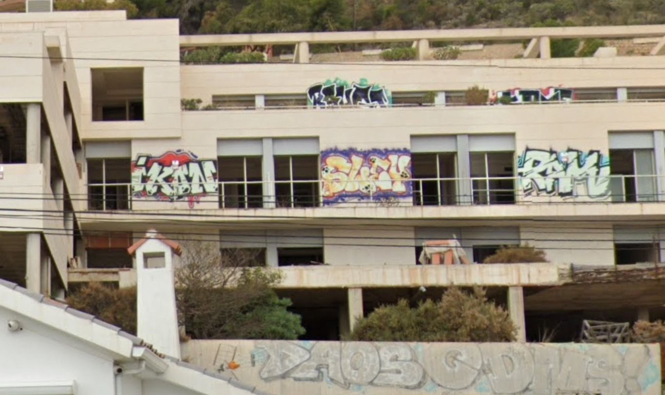 Hotel inacabado en La Albufereta