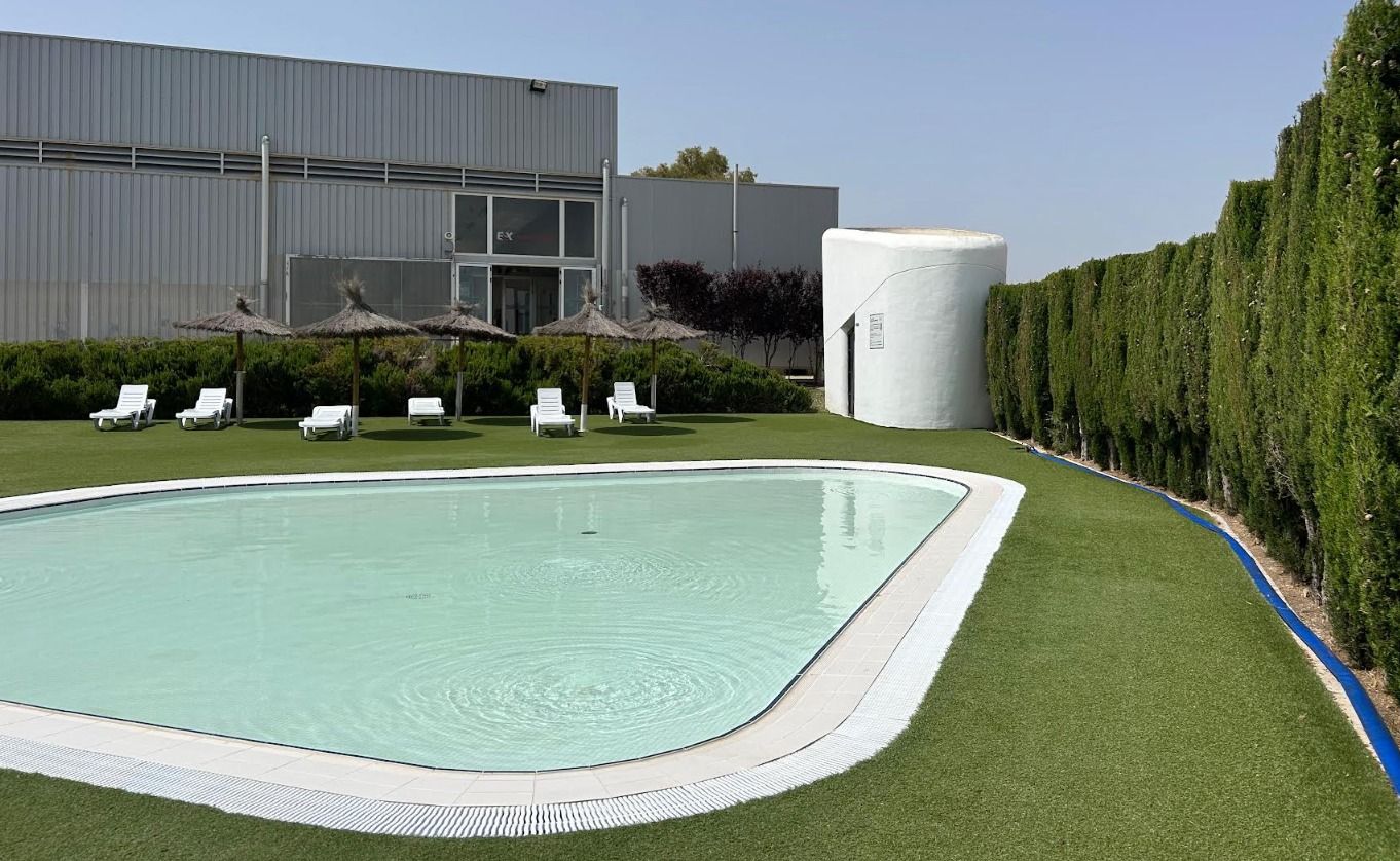 Una piscina municipal de Elche Una piscina municipal de Elche