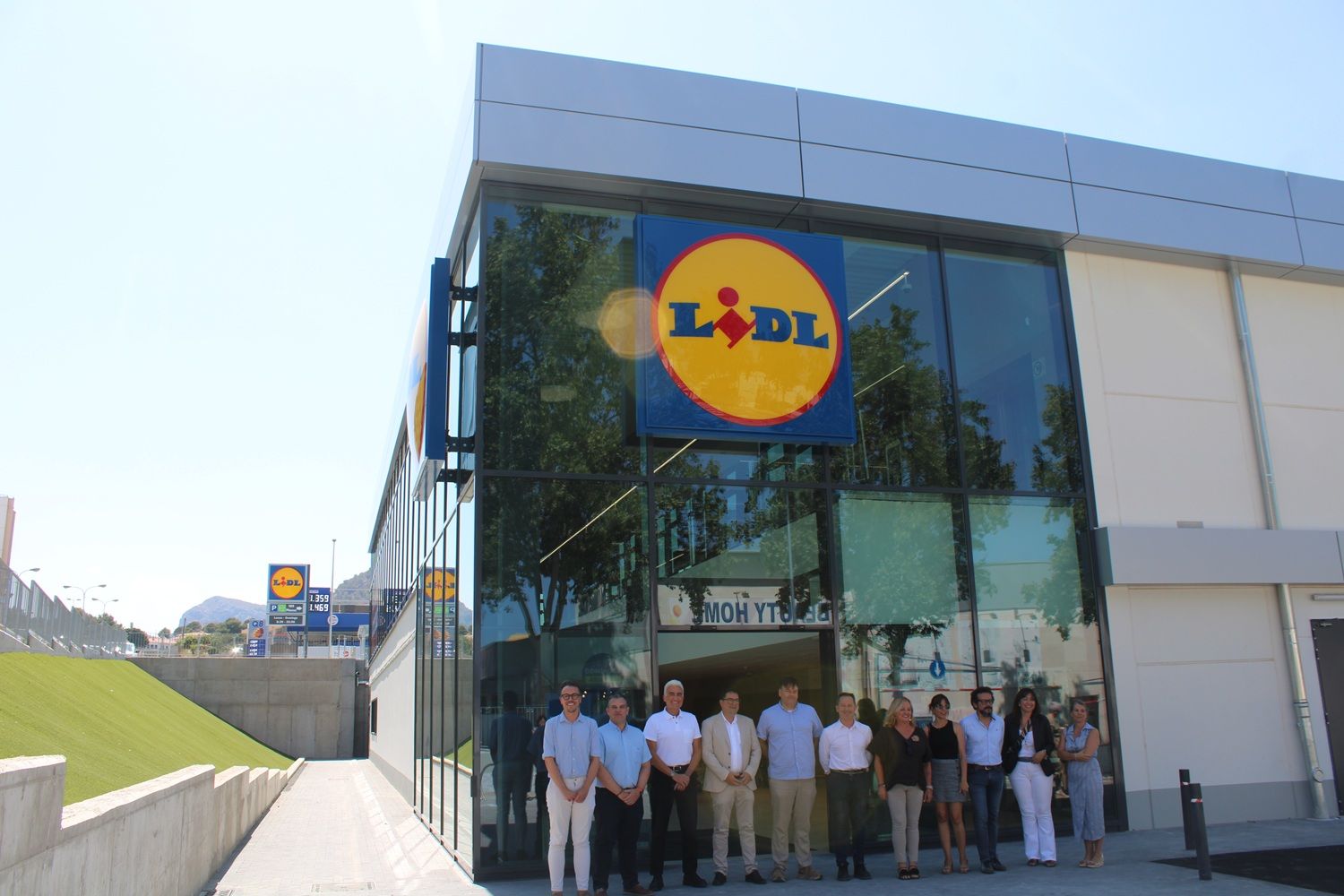Inauguració del nou Lidl de Calp