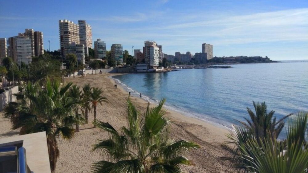 Playa de la Albufereta en Alicante