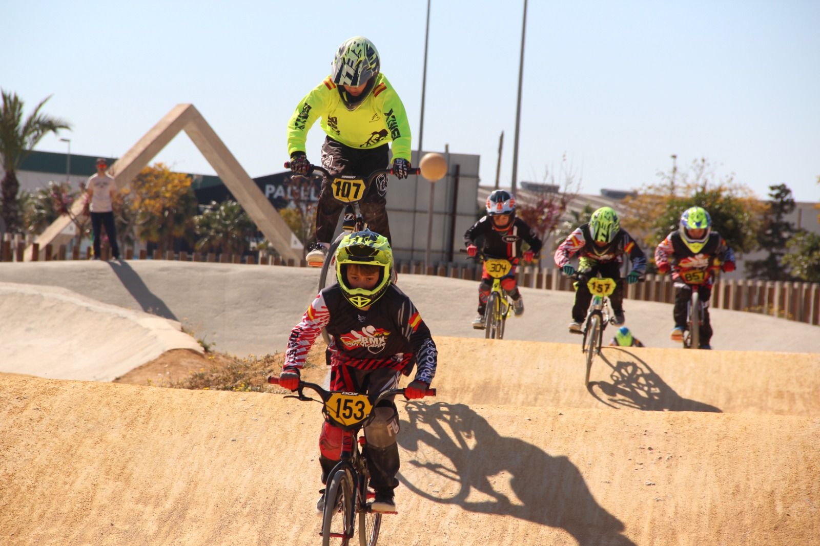 Pista de BMX en el parque Lo Torrent de San Vicente del Raspeig