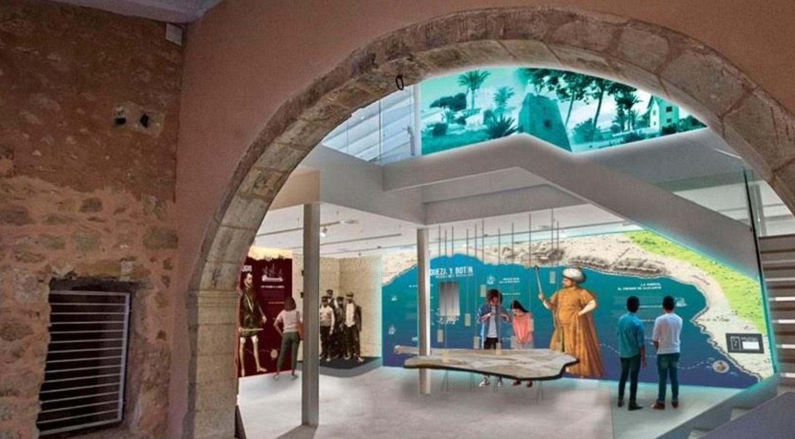 Museïtzació de la Torre de Sarrió a Alacant