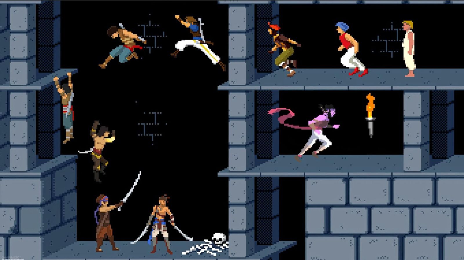 Fotograma del videojuego original de Prince of Persia