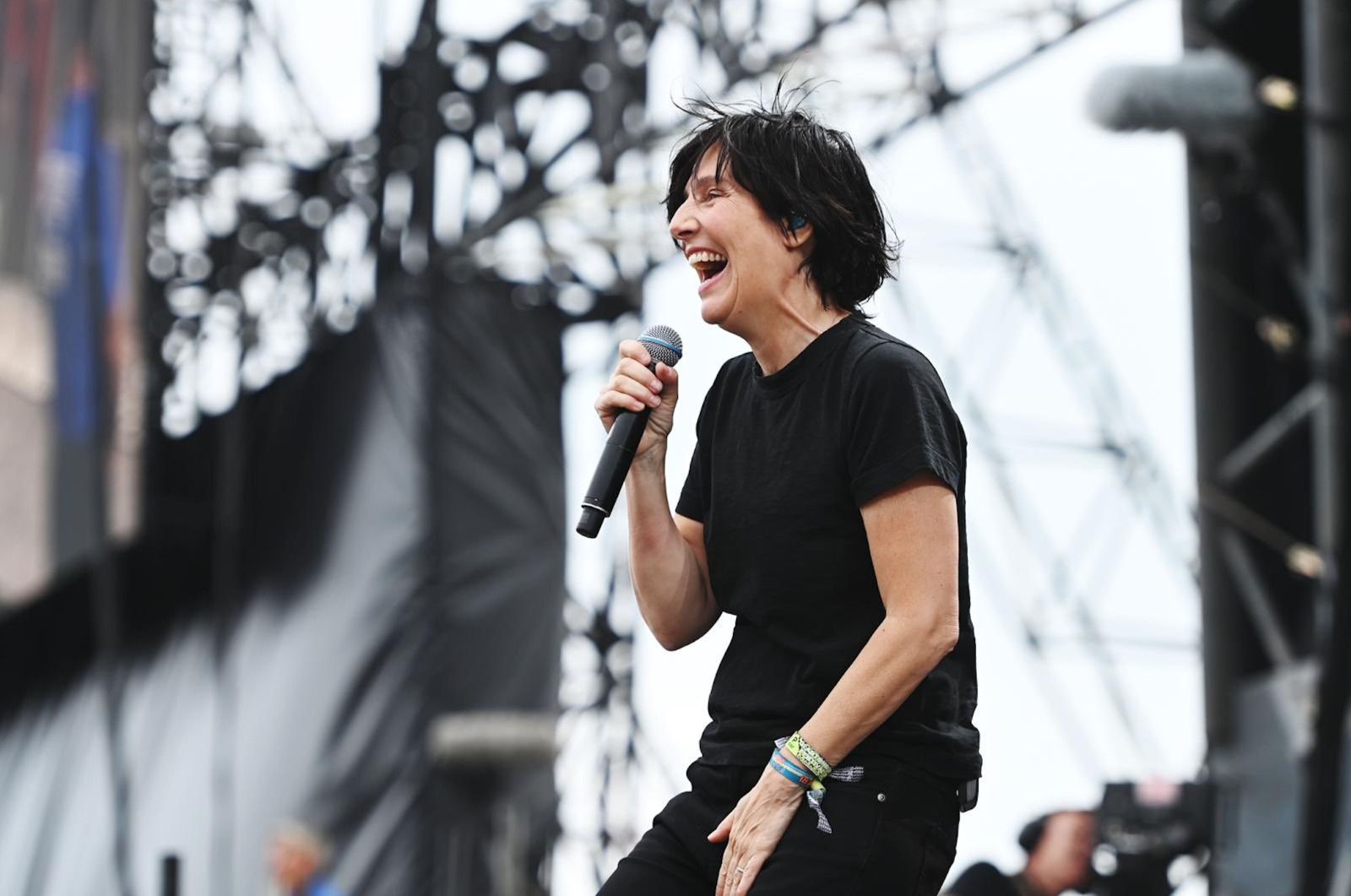 Sharleen Spiteri, vocalista del grup Texas, en concert