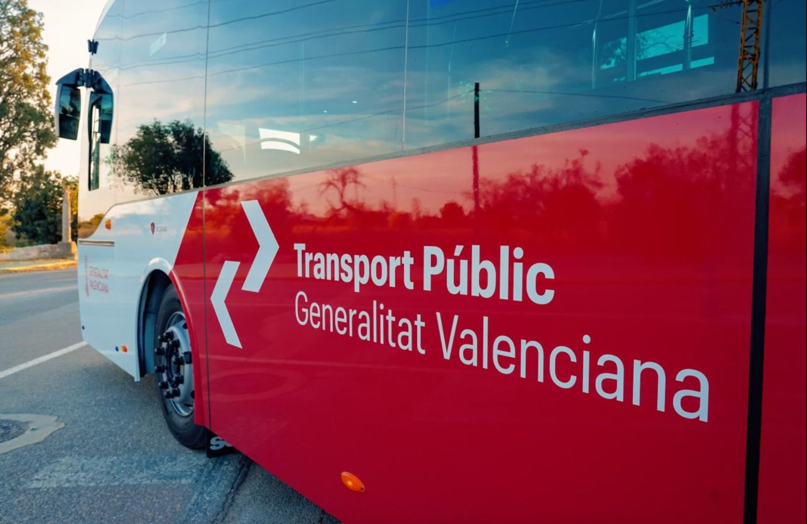 Autobús de transport públic de la Generalitat Valenciana